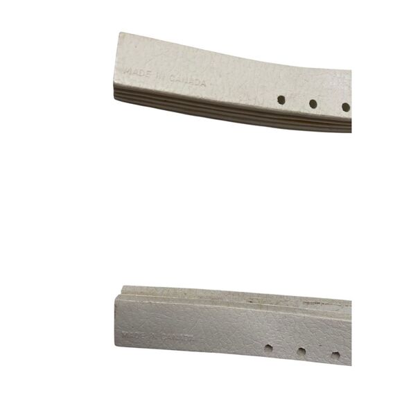 Vintage White Figure Ice Skates Womens Size 9 Made In Canada Winter Snow Sports - Picture 16 of 16